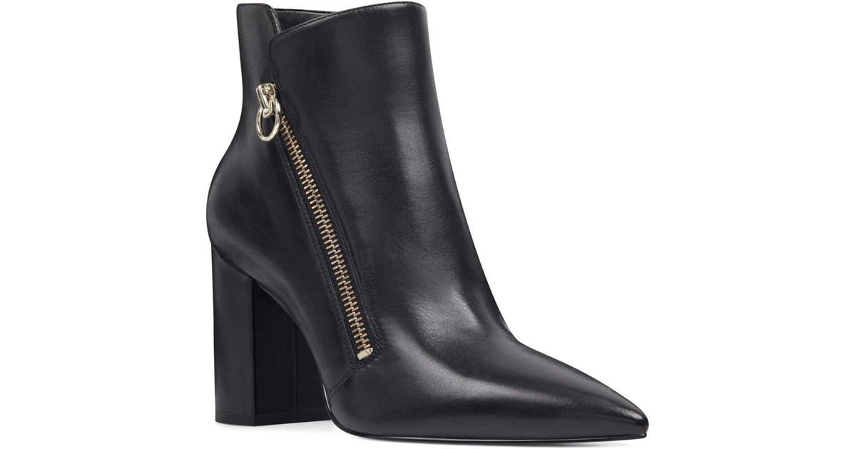 russity zippered booties