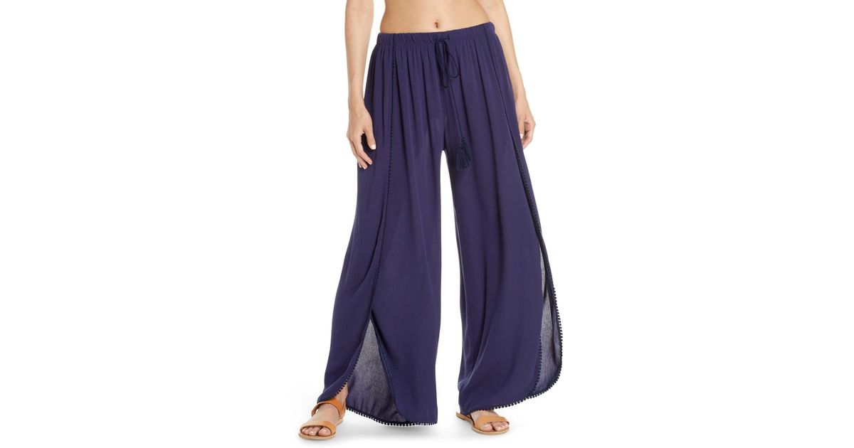 Chelsea28 Ana Smocked Split Leg Pants 