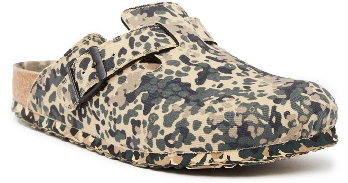Patterned birkenstock clogs Clearance