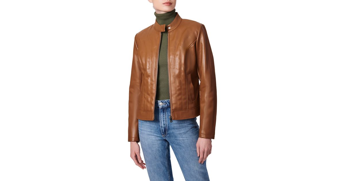 Bernardo leather hotsell jacket nordstrom