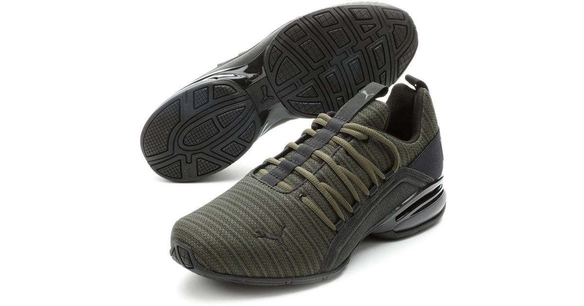 PUMA Axelion Ridge Training Sneaker in Green for Men | Lyst