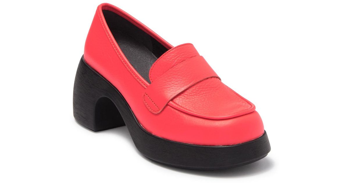 camper thelma platform loafer
