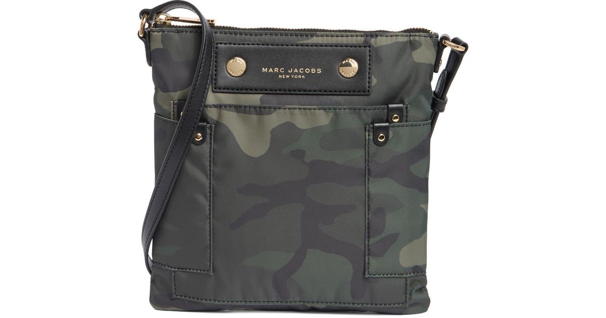 Marc Jacobs Camo Preppy Nylon Swing Pack in Black | Lyst