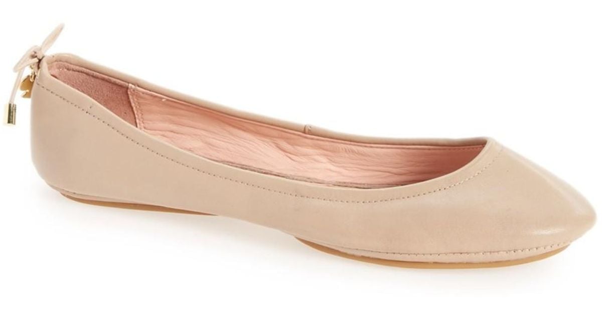kate spade foldable flats