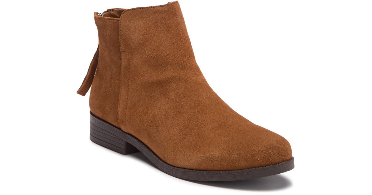 steve madden darko suede ankle bootie