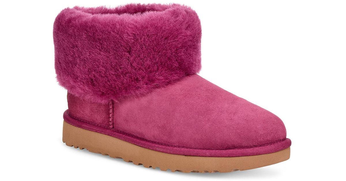 classic mini fluff uggs