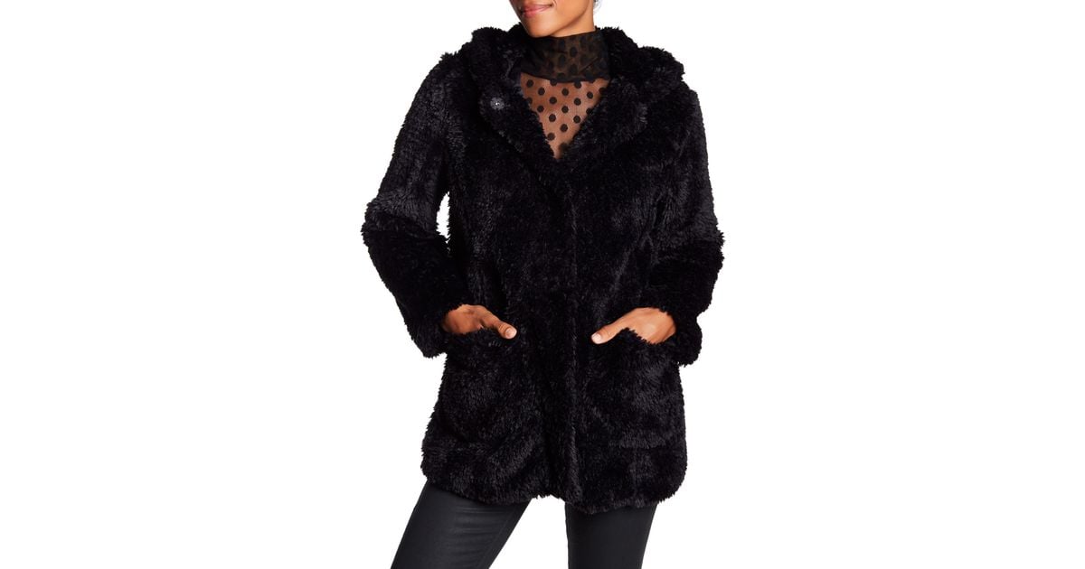 kenneth cole teddy bear hooded coat