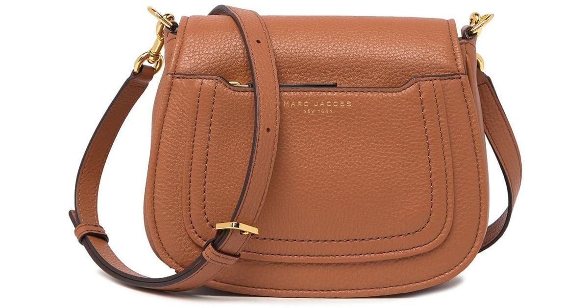 Marc Jacobs Empire City Mini Messenger Leather Crossbody Bag in 
