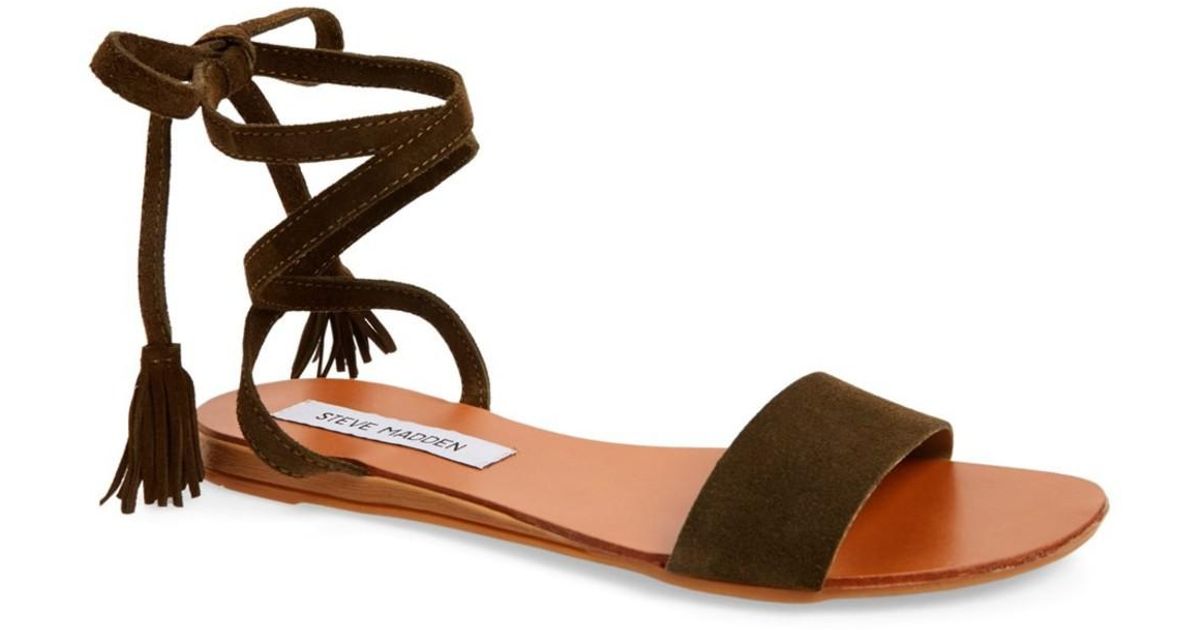 steve madden wrap around sandals