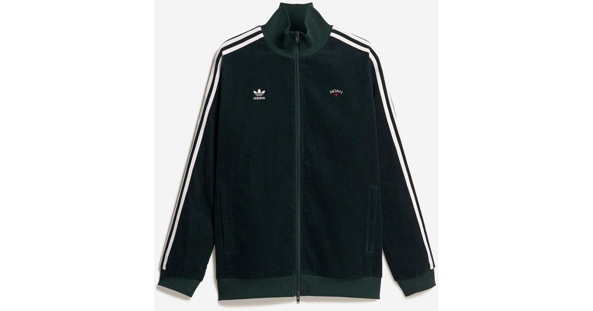 adidas Noah Corduroy Track Top in Green Night (Green) for Men - Lyst