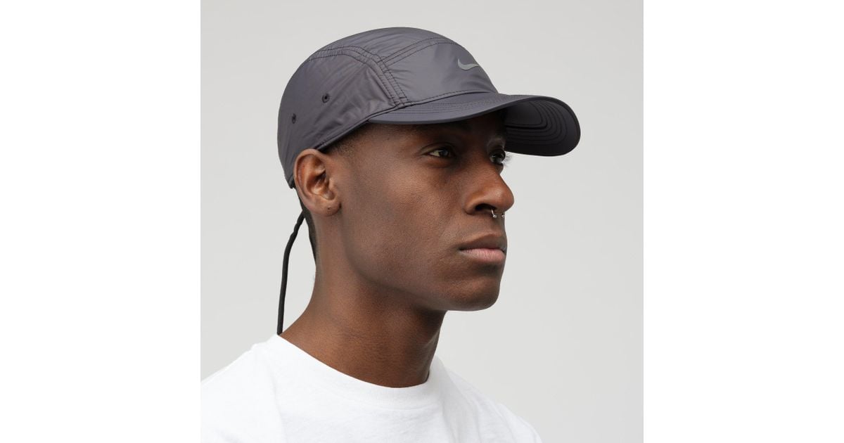 Nike Synthetic X Fear Of God Aw84 Cap In Black for Men - Lyst