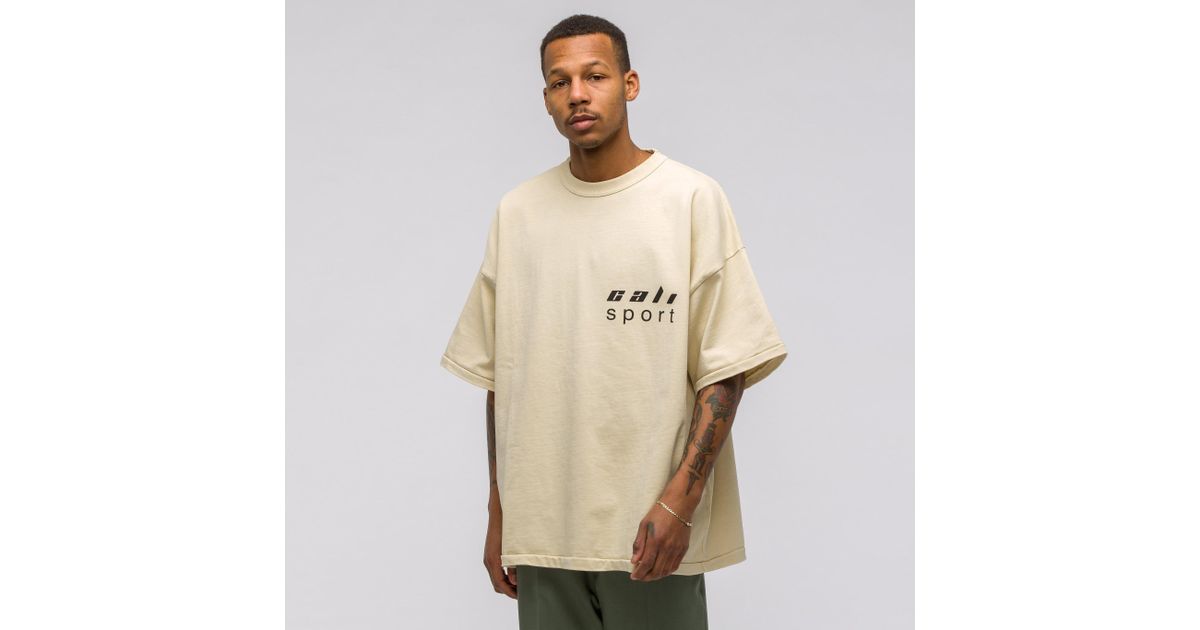 Yeezy Classic T-shirt In Jupiter in Natural for Men | Lyst