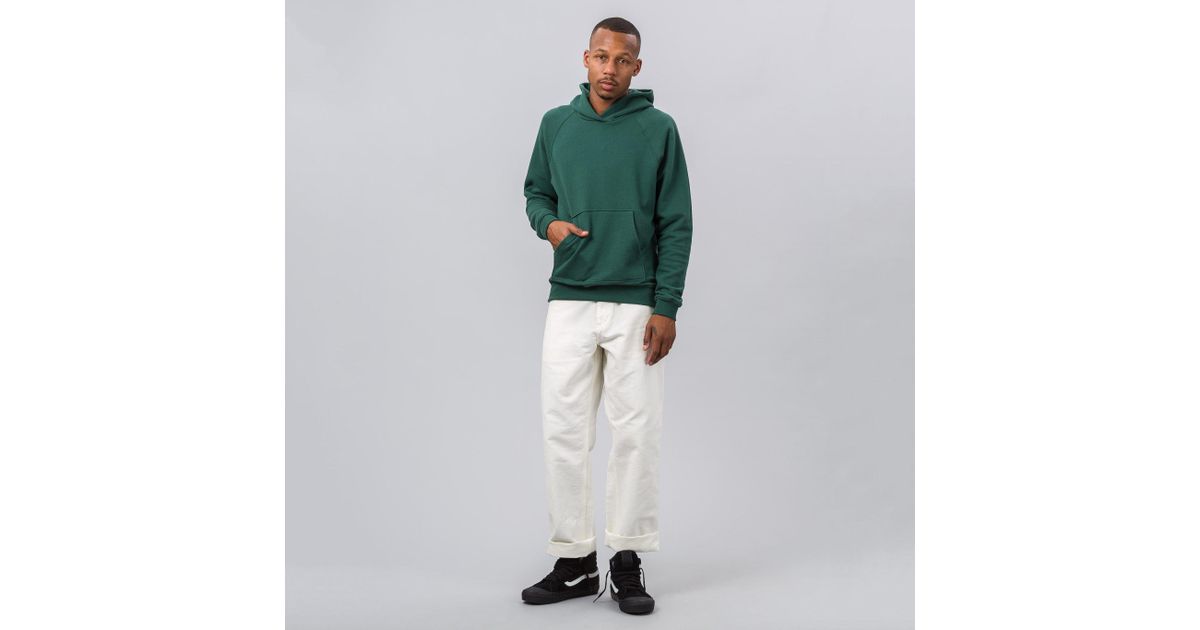 carhartt single knee pant white