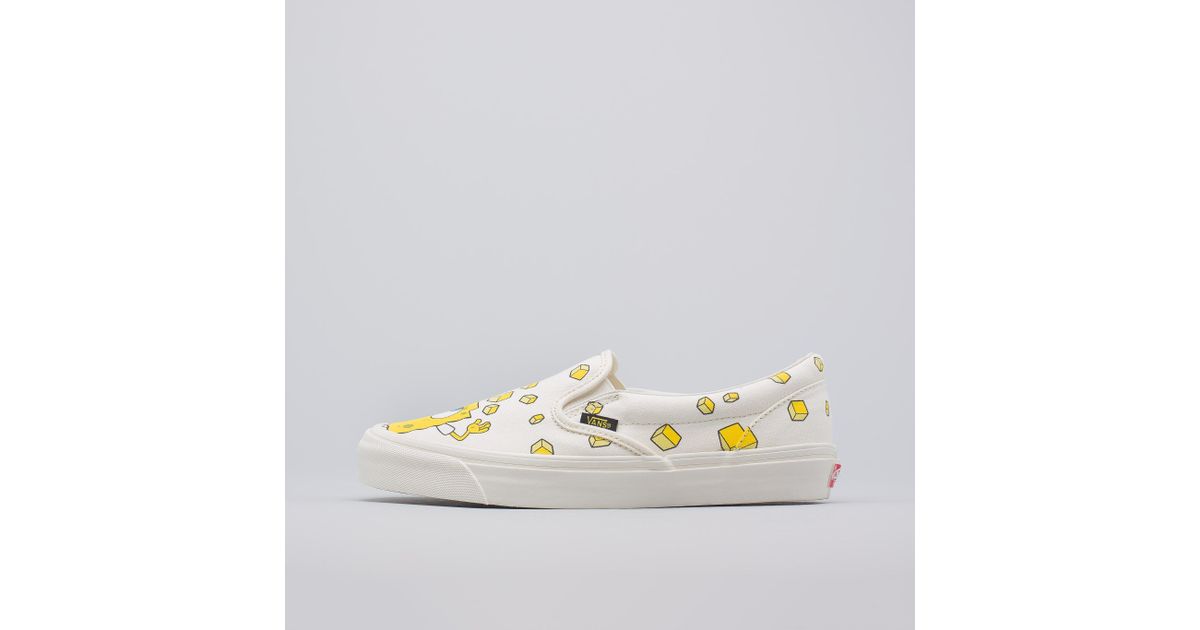 spongebob vans slip ons