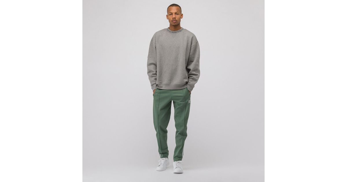 adidas beckenbauer track pants green