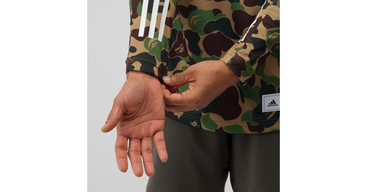adidas Synthetic X Bape Arm Sleeve In Multicolor in Green for Men - Lyst