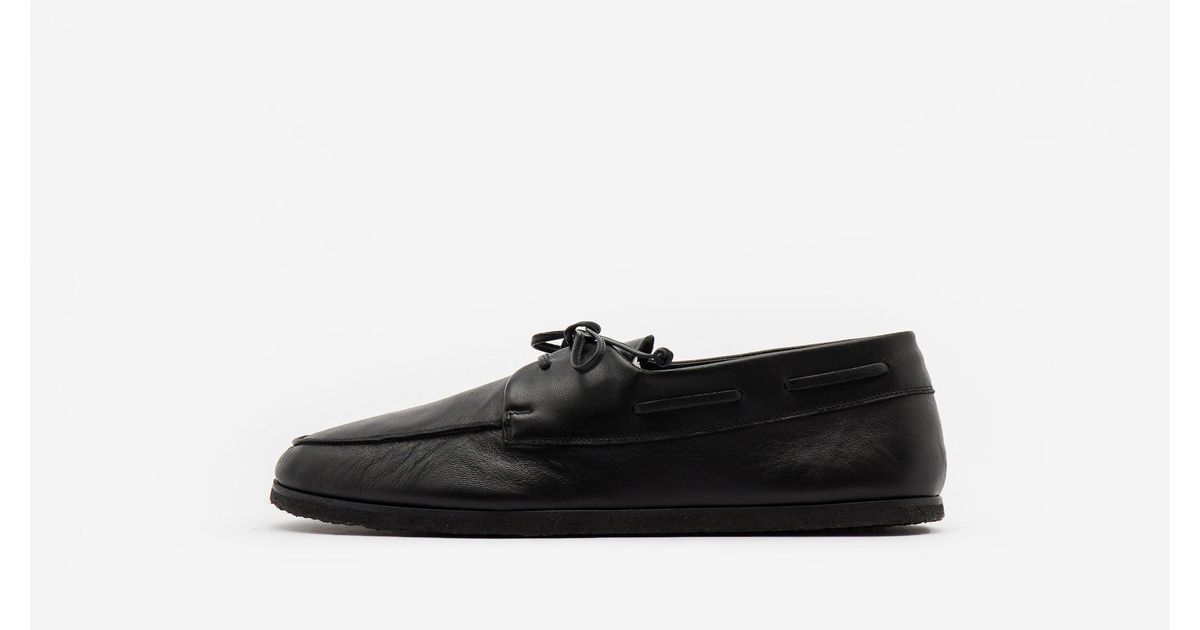 The Row Sailor Loafer in Black for Men | Lyst