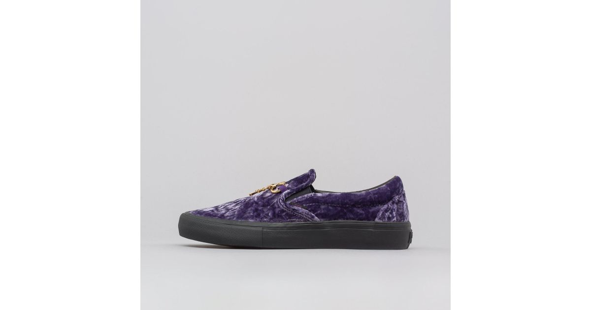 velvet purple vans