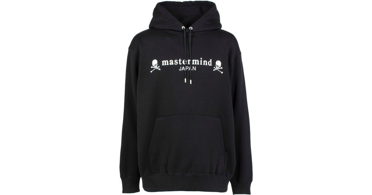 Mastermind Japan Loopwheel Hoodie in Black for Men | Lyst