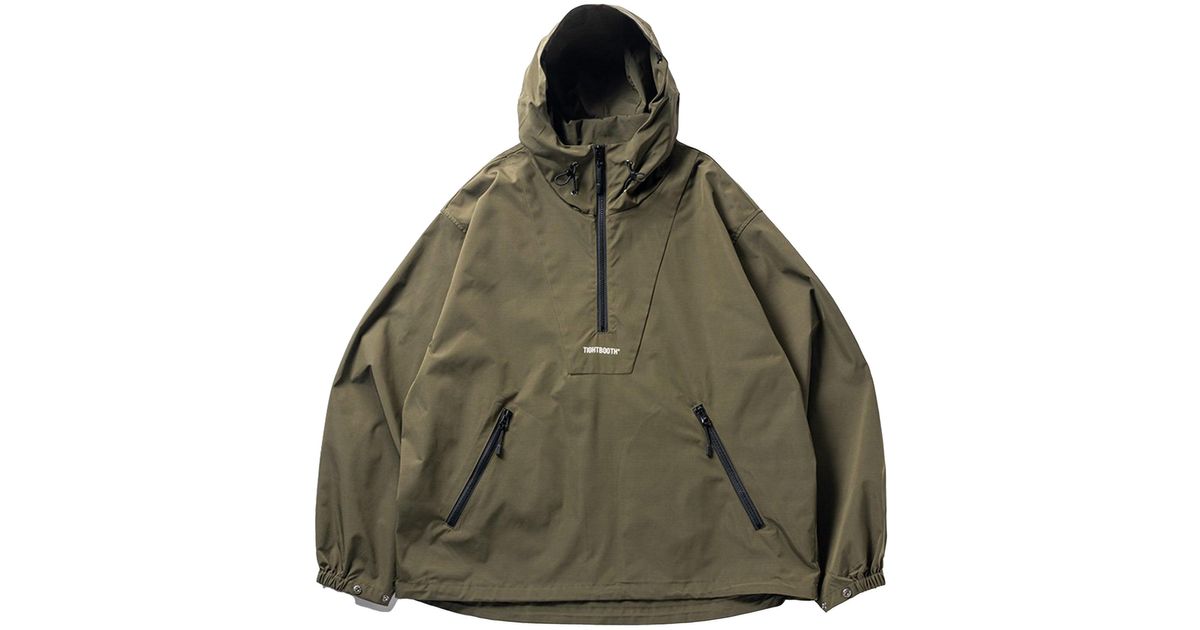 Tightbooth Label Anorak in Green for Men | Lyst