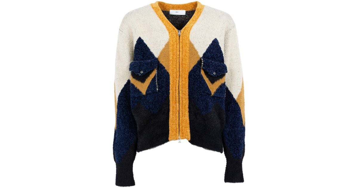 TOGA VIRILIS Jaquard knit pullover motif