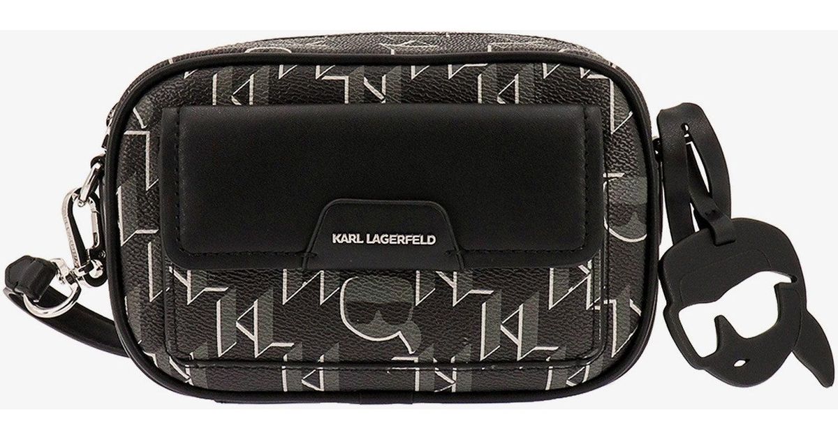 Karl Lagerfeld Shoulder Bag in Black Lyst