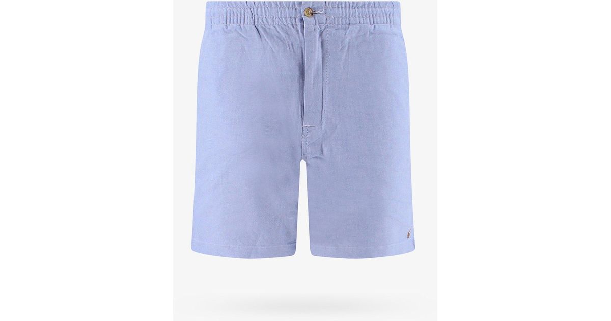 Polo Ralph Lauren Cotton Bermuda Shorts in Blue for Men | Lyst