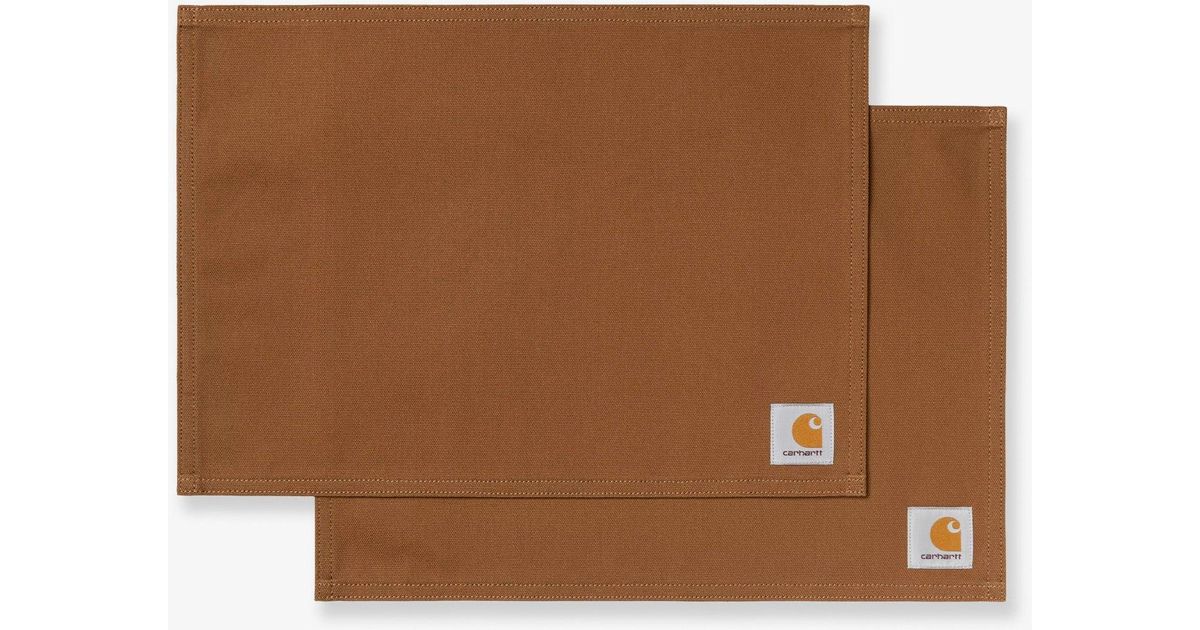 Table Edge Bucket Carhartt Cotton Table Set in Brown | Lyst