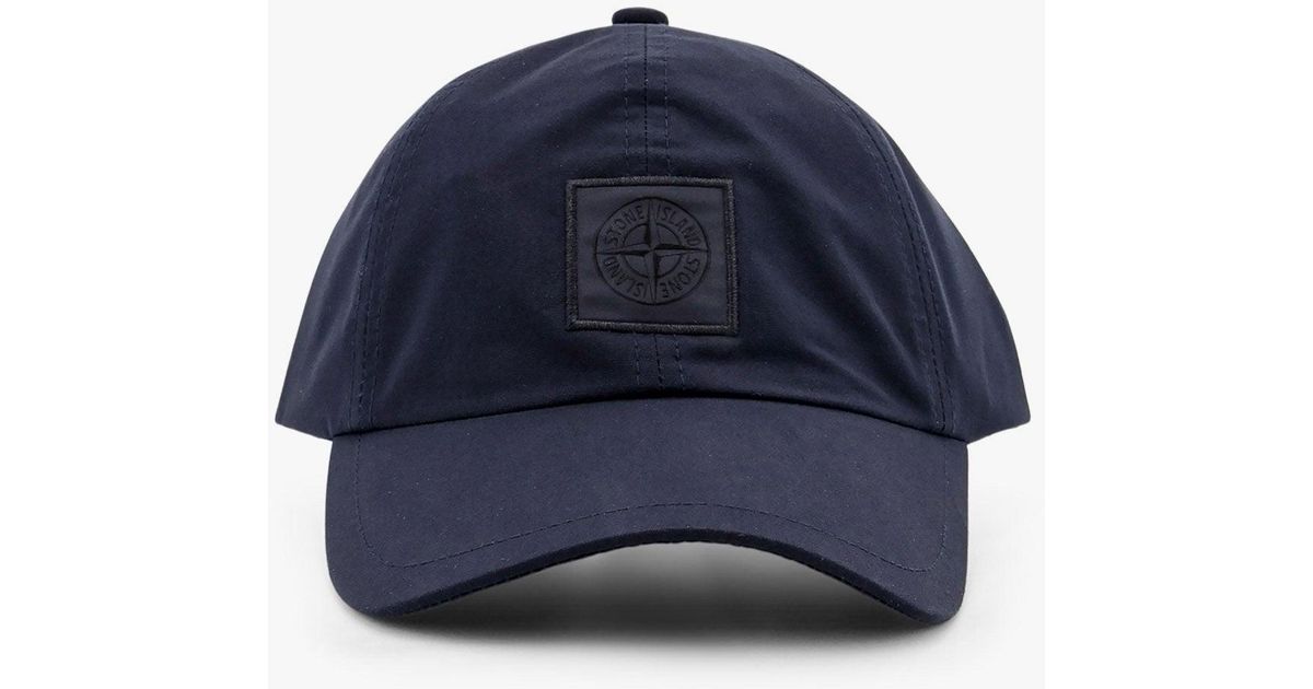 Stone Island Men's Baseball Hat Blue