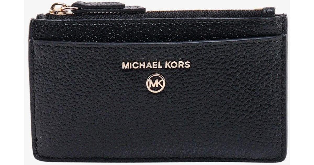Michael Kors Card Holder in Black Lyst