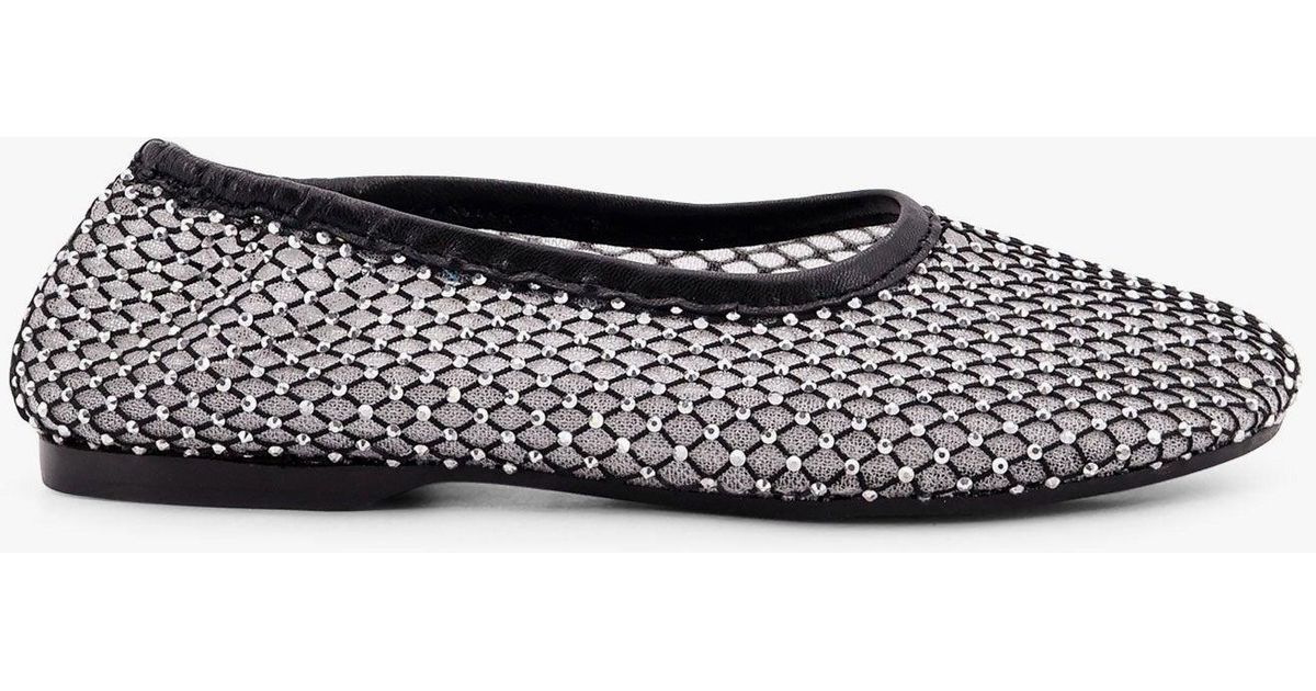 バレエシューズ ALOHAS Lorain mesh ballerinas with rhinestones inserts Alohas 'lorain mesh glow' rhinestone ballet flats available