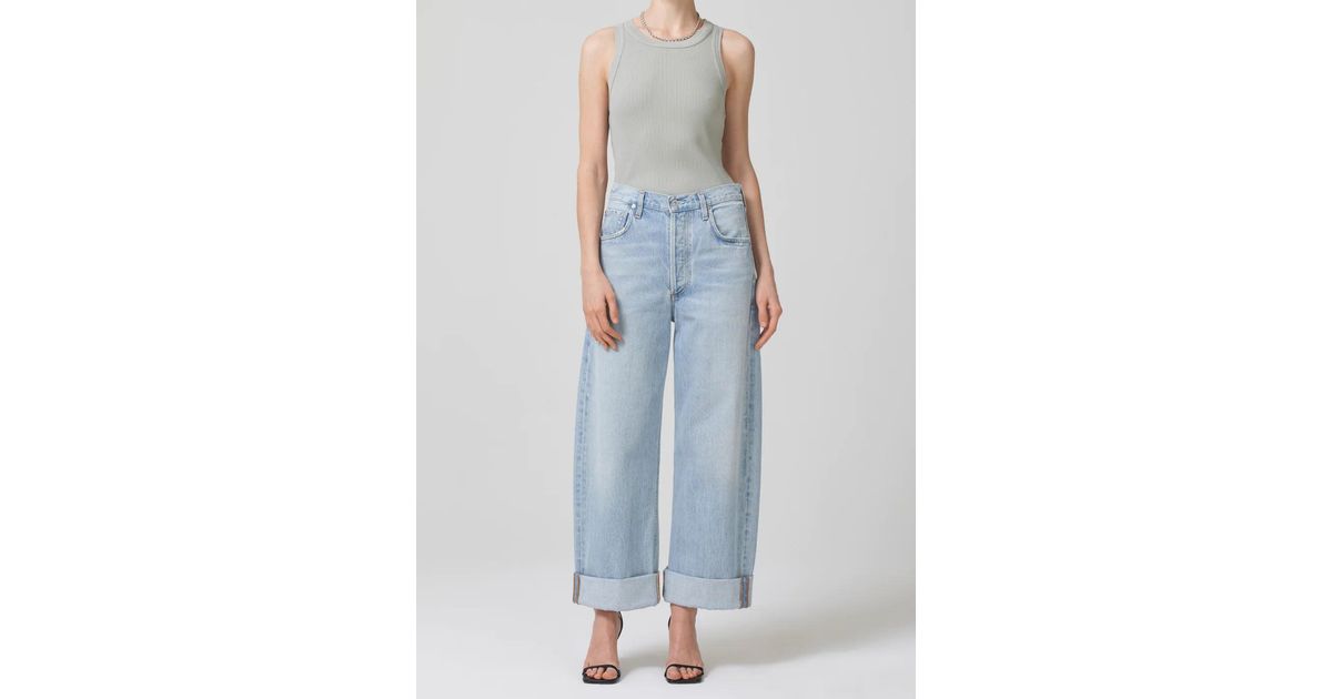 Citizens of Humanity Ayla Baggy In Freshwater in Blue | Lyst