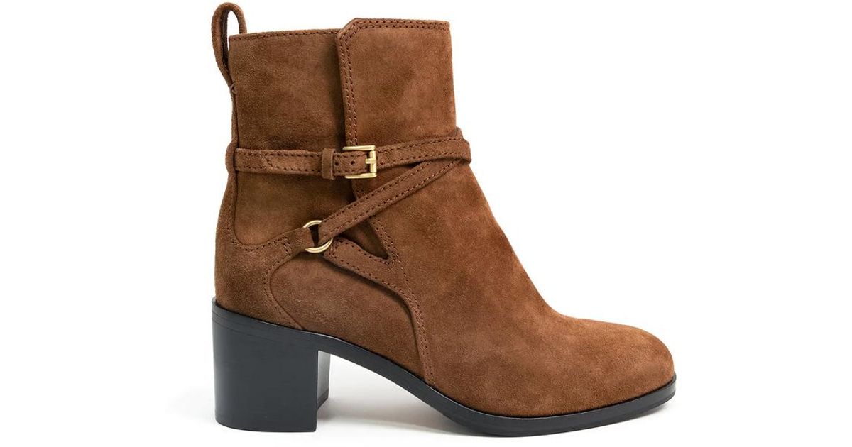 Rag & Bone Hazel Buckle Boot in Brown Lyst