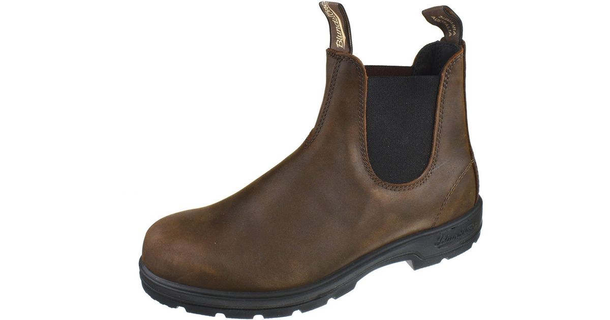 blundstone leather