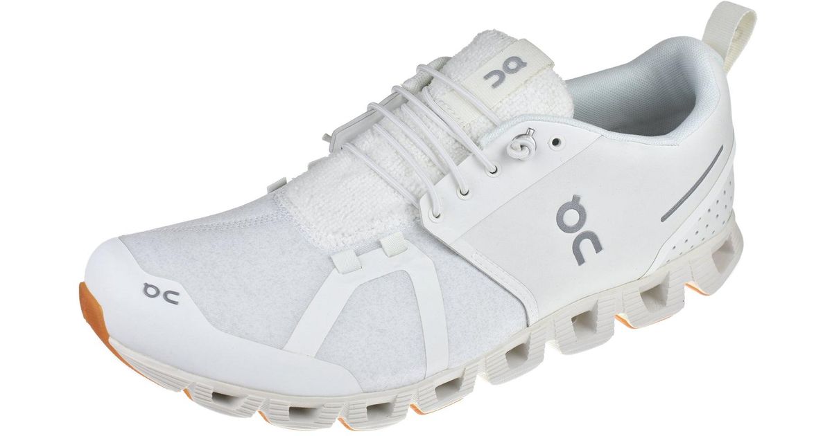 On Cloud Terry Sneaker in White/Sand (White) for Men | Lyst