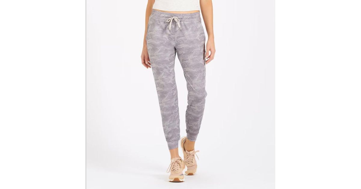 Vuori Performance Jogger Long in Gray Lyst