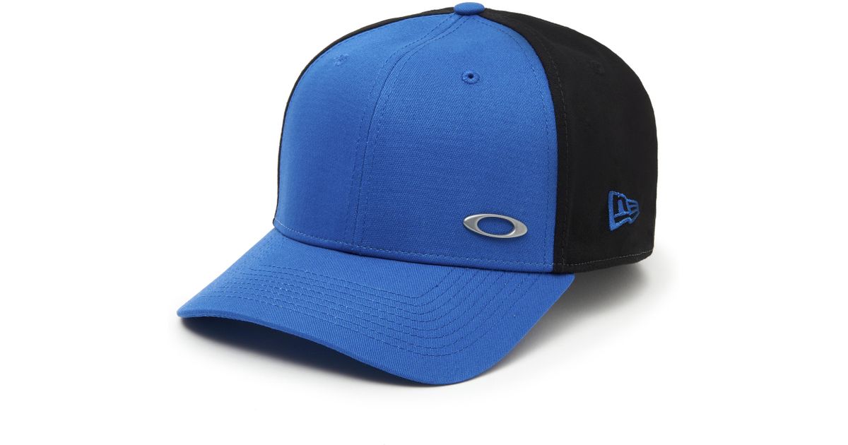 Lyst Oakley Tinfoil Cap In Blue For Men