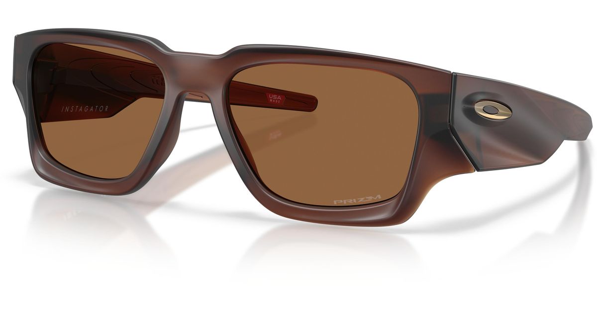 Oakley Raptor Color Oakley Instagator Sunglasses - Color: Matte Rootbeer in Black for Men ...