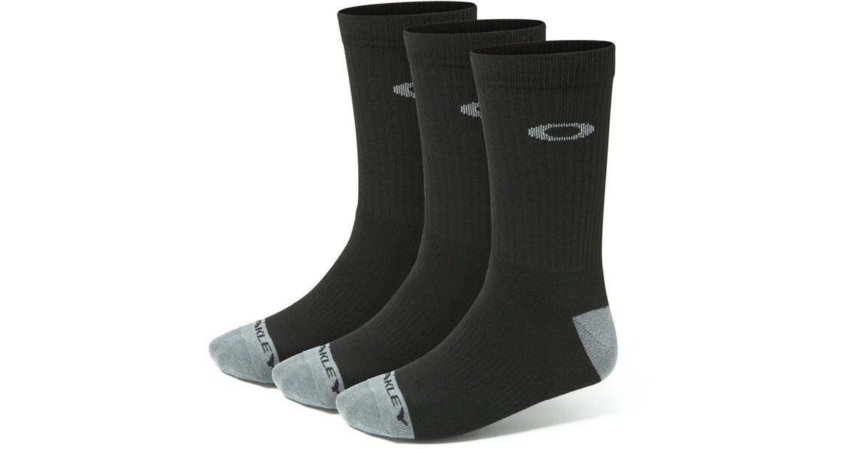 oakley performance basic crew socks