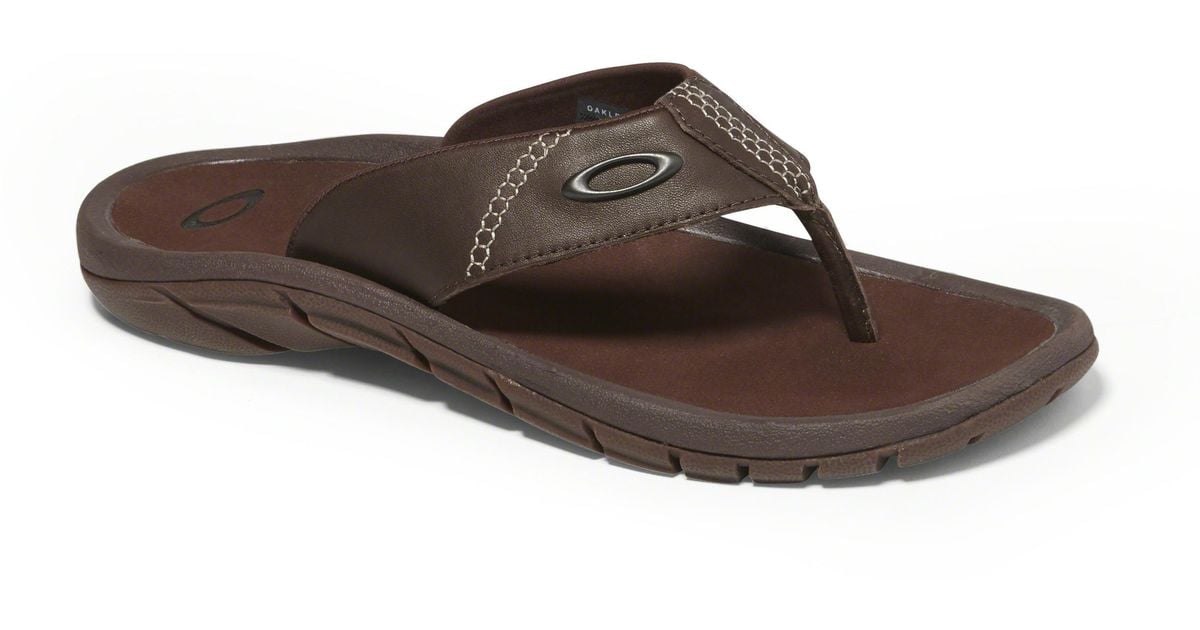 oakley leather sandals