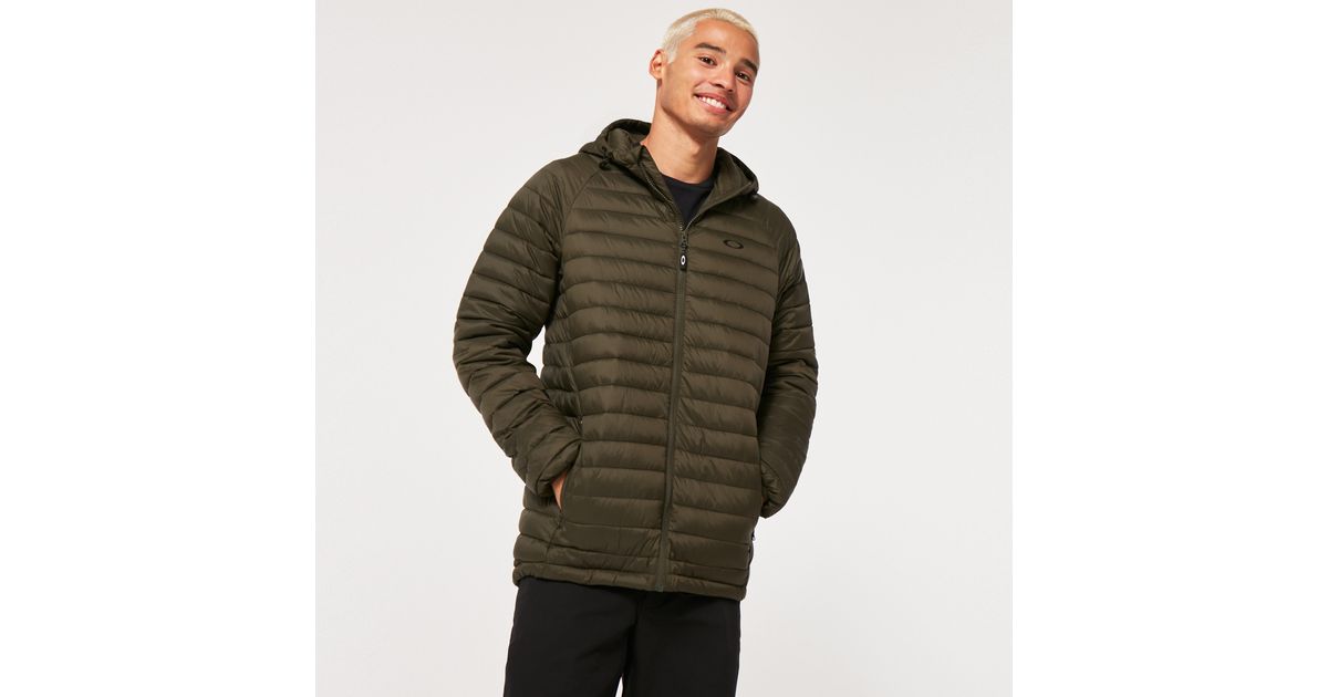 Oakley Synthetic Omni Thermal Hooded Jacket in Green for Men Lyst