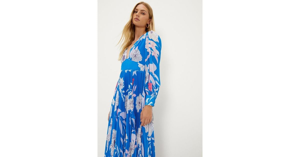 Oasis rachel pleat dress outlet