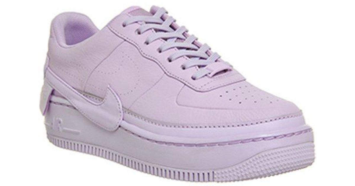 Nike Leather Air Force 1 Jester Trainers in Purple | Lyst
