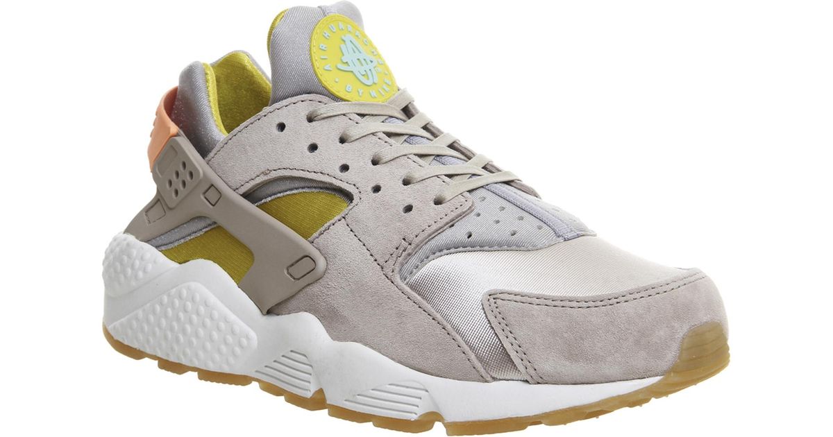 nike air huarache silver