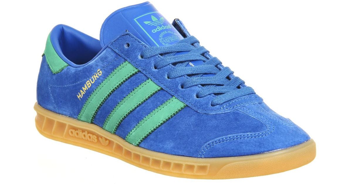 adidas hamburg mens blue