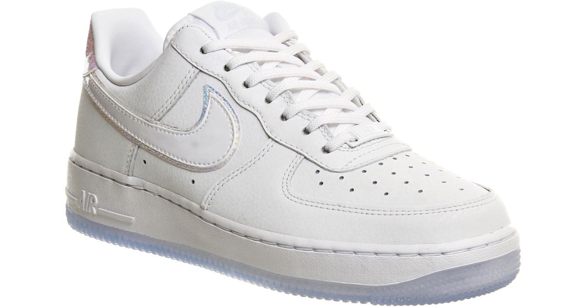 Nike Leather Air Force 1 Lo in White - Lyst