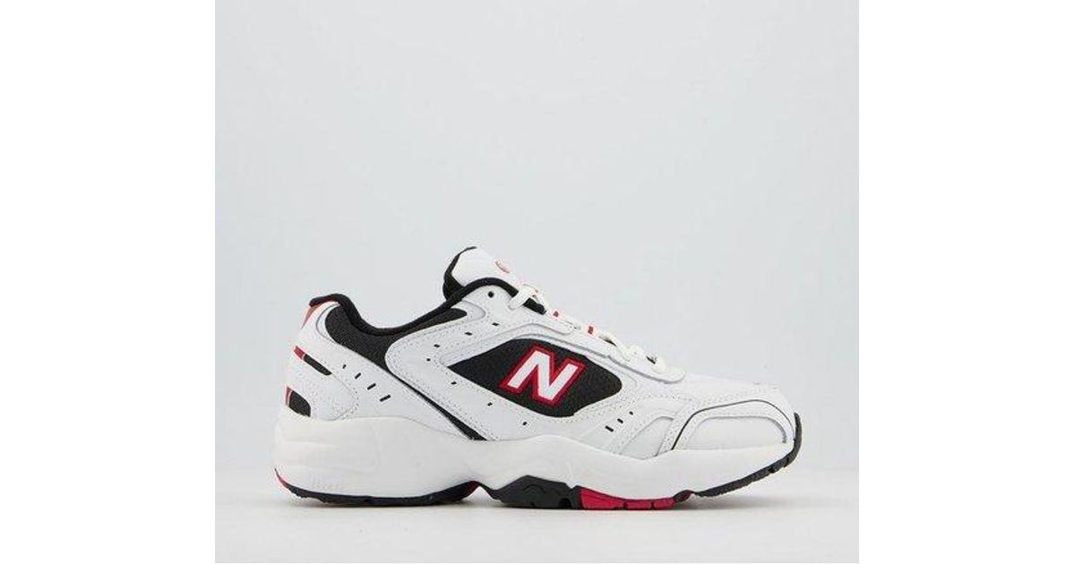 New Balance 452 Trainers Leather in White Lyst UK