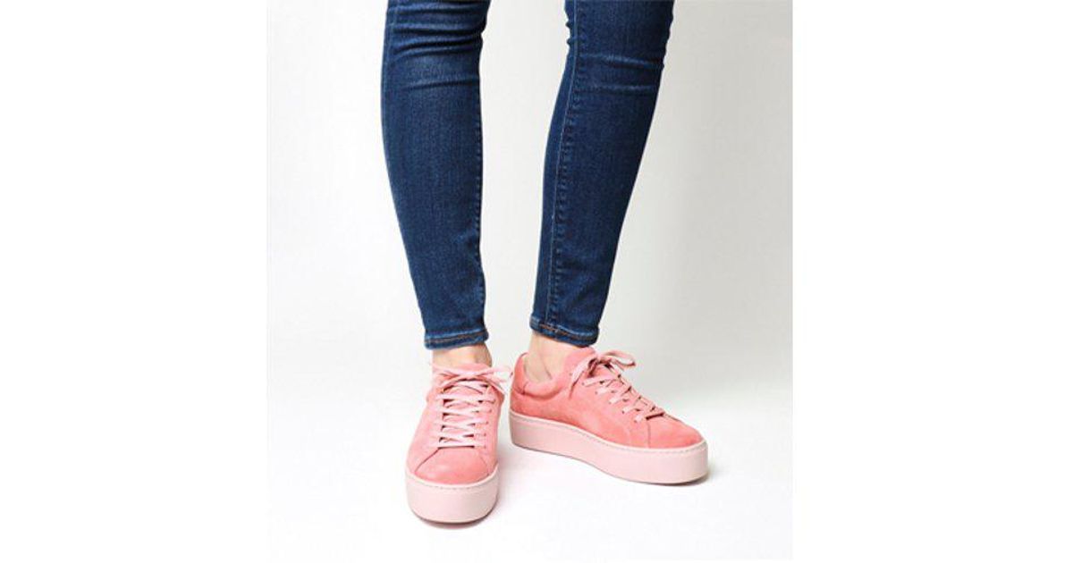 Vagabond Suede Jessie Sneaker M in Pink 
