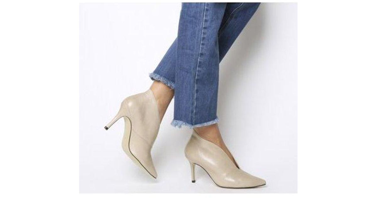 office me too v front shoe boots