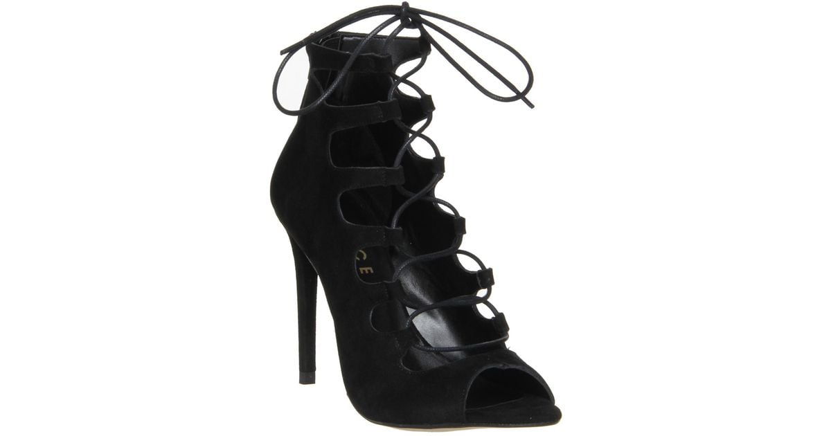 office black sandals heels